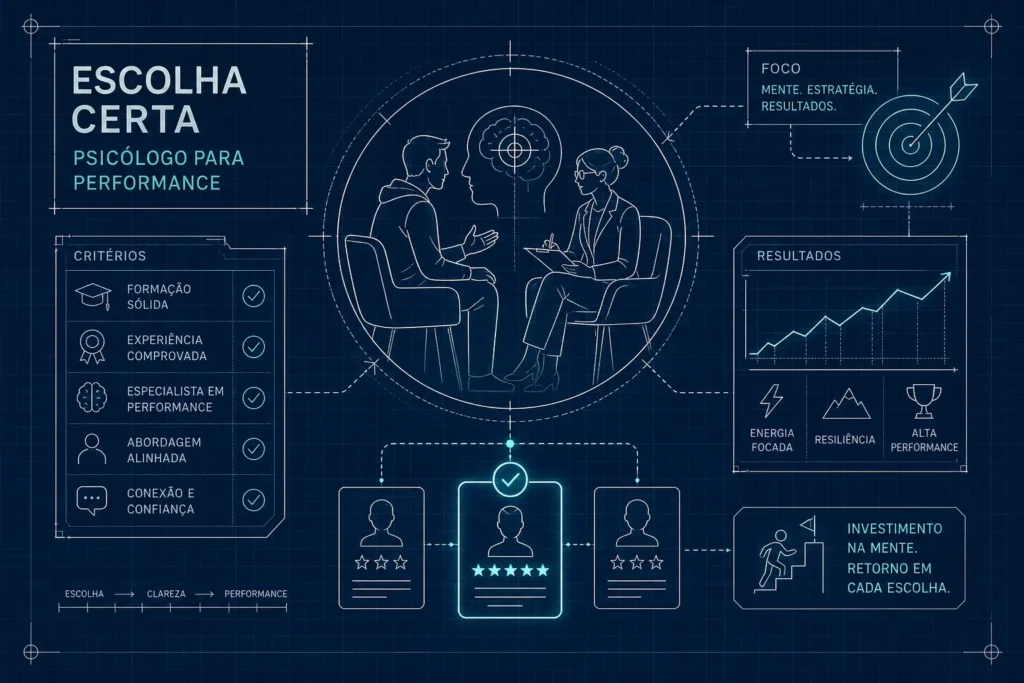 psicólogo especializado em performance