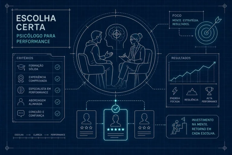 psicólogo especializado em performance
