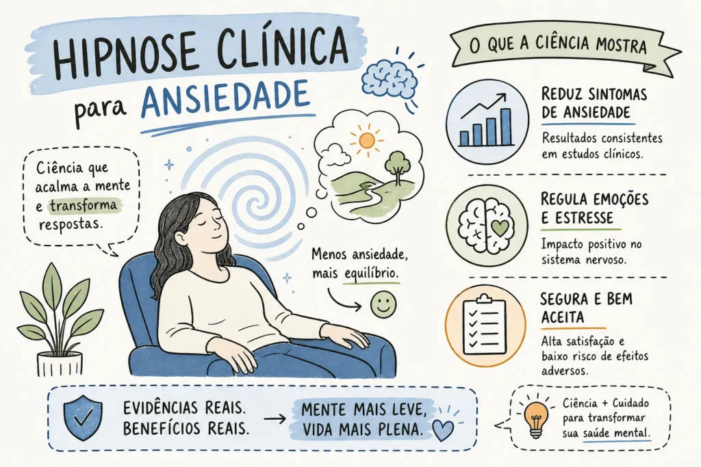 hipnose clinica para ansiedade